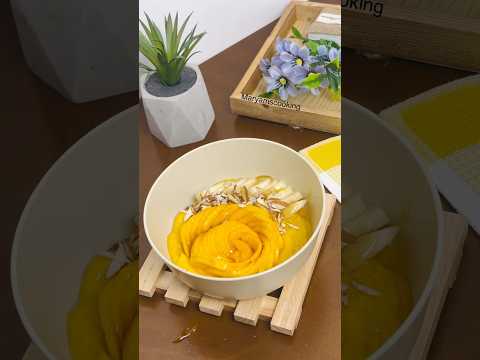 🥭 Golden Sunrise Mango Bowl ☀️