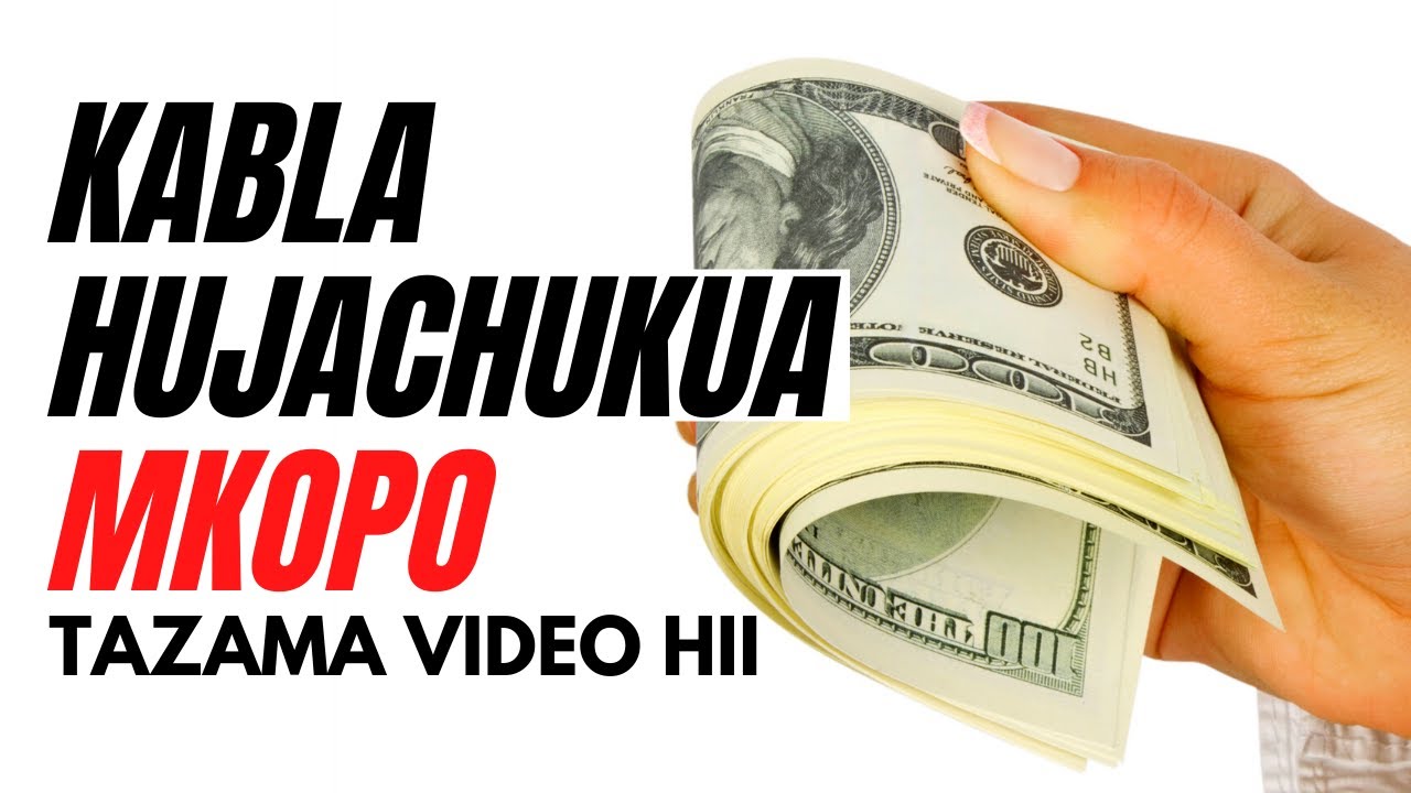 FAHAMU HILI KABLA HUJACHUKUA MKOPO