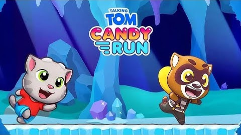 Talking Tom Candy Run - Super Hero Tom & Friends Gameplay #tomhappy 