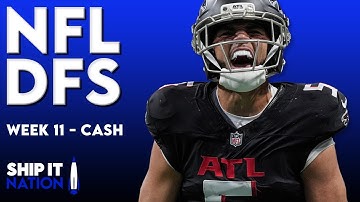 NFL Week 11 DFS Cash Game Strategy | DraftKings FanDuel Picks and Optimal Builds