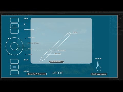 My Wacom Tablet Settings
