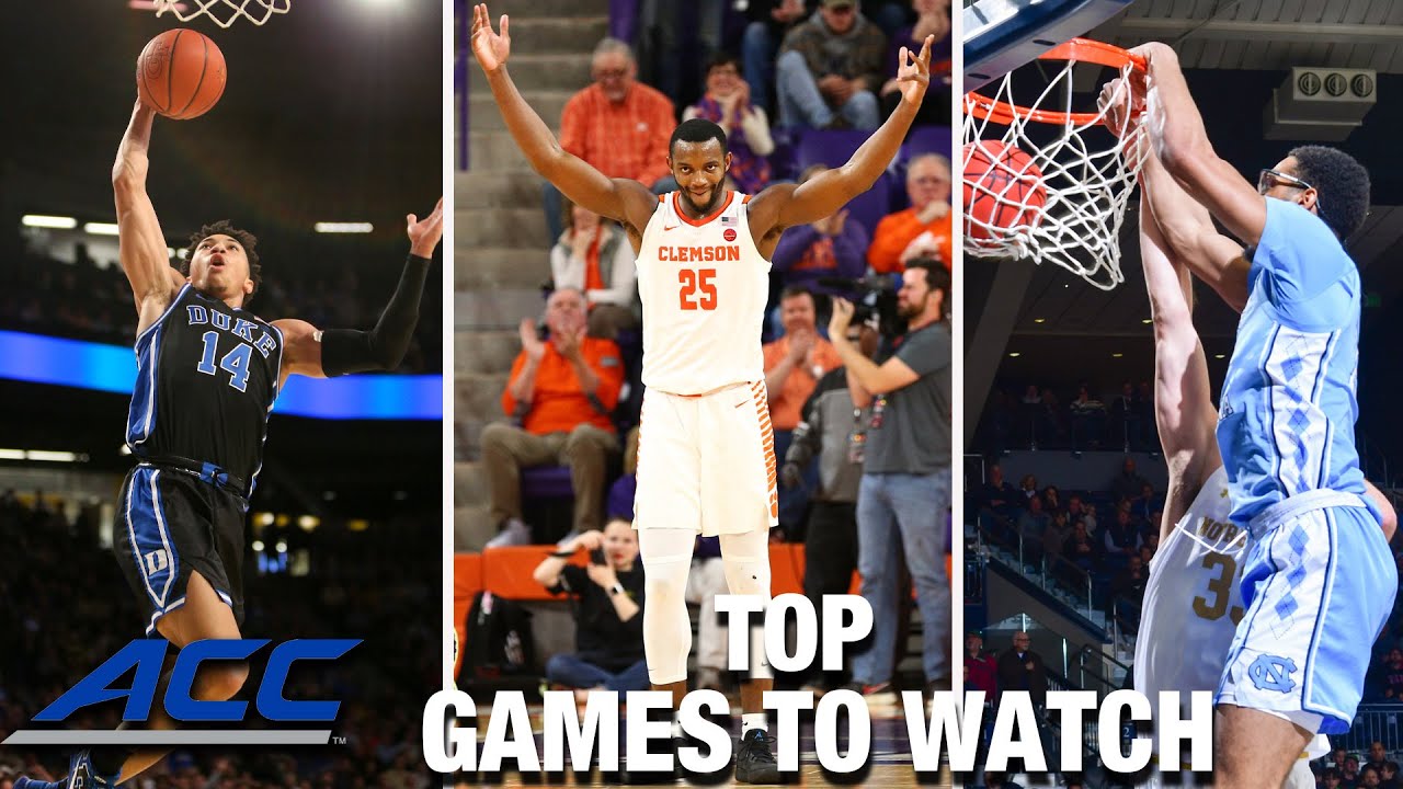 2020-21 ACC Basketball Schedule Top Games To Watch