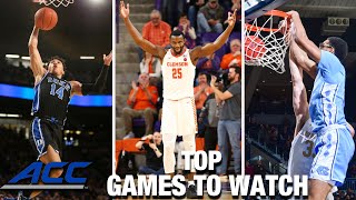 2020-21 ACC Basketball Schedule: Top Games To Watch