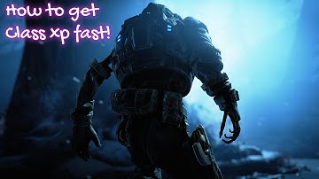 Gears 5 - How to get class xp fast #1 - Escape on "The clock" Master difficulty Blademaster SOLO