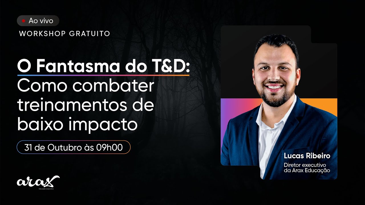 Workshop - O Fantasma do T&D: Como Combater Treinamentos de Baixo Impacto