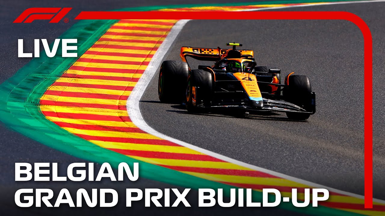 LIVE Belgian Grand Prix Build-Up and Drivers Parade