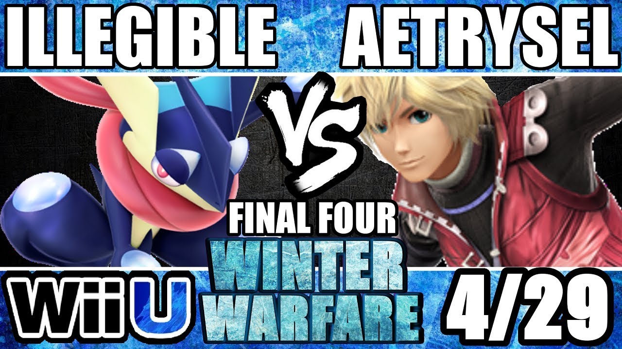 Illegible (Greninja) vs Aetrysel (Shulk, Roy) | Final Four - Winter Warfare 2017