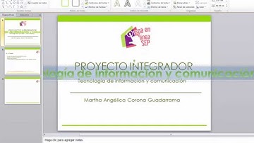 Tutorial Proyecto Integrador, Módulo1 Tecnología de información y comunicación Prepa en linea