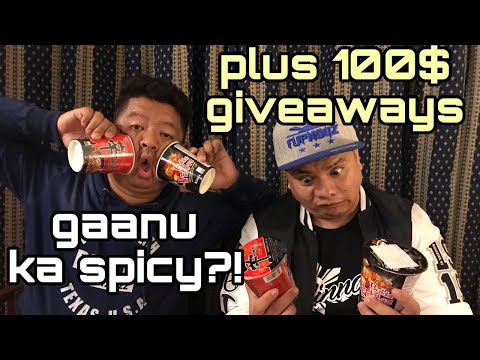 Spicy Noodles Challenge with Jeffrey Pariñas plus Shoutout