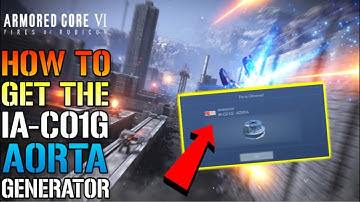 Armored Core 6: Amazing Hidden ARMOR! IA-C01G Aorta Generator! Here