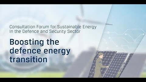 First High-Level Joint Defence and Energy Meeting (CF SEDSS)