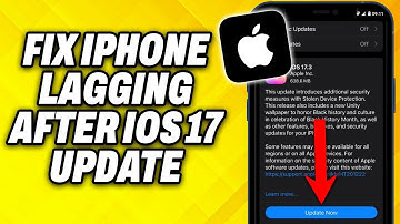 How To Fix iPhone Lagging after iOS 17 Update 2025