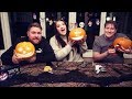 ANNUAL PUMPKIN CARVING CHALLENGE | FT BOYFRIEND &amp; BROTHER  🎃🎃🎃