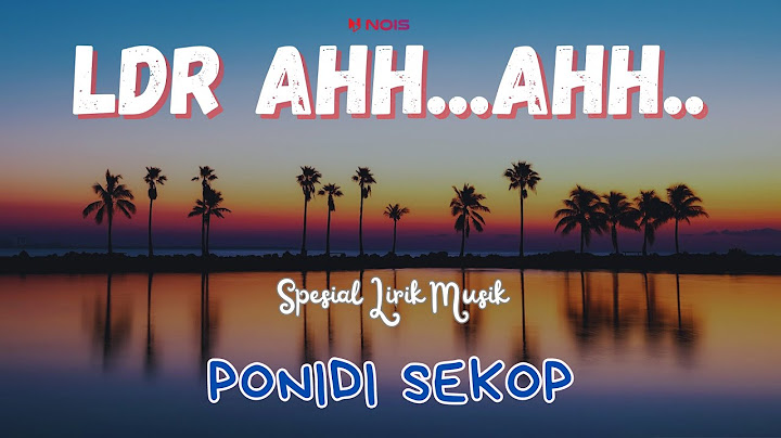 PONIDI - LDR | Langgeng Dayaning Rasa