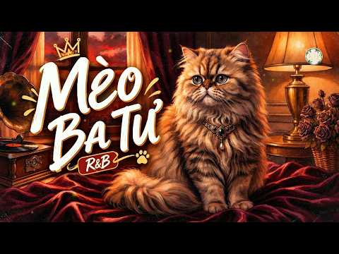 [Vietsub + Pinyin] Mèo Ba Tư (R&B) || 波斯猫 (R&B版) || 落日微醺 (Lạc Nhật Vi Huân)