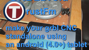 GRBLDroid Standalone Android CNC Controller