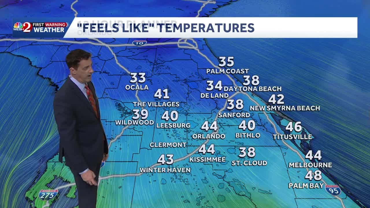 Freeze watches, warnings in effect across multiple Central Florida counties