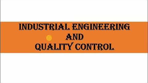 Industrial Engineering And Quality Control MCQ Series - part 2