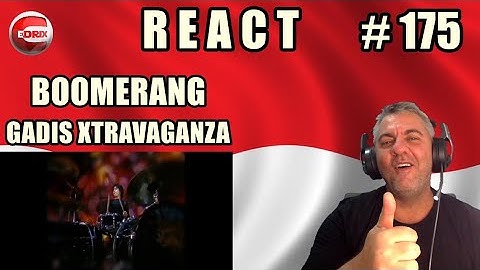 BOOMERANG - GADIS XTRAVAGANZA - BRAZILIAN REACTION CEDRIX REAKSI