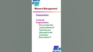 Internal Fragmentation | External Fragmentation | Operating Systems | GATE | Last minute notes
