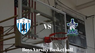 TCS vs Redeemer Lutheran School Boys Varsity Basketball Game - Senior Night!