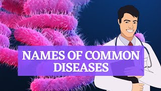 common diseases and sicknesses names | Health Vocabulary | Listen and Repeat