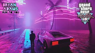 Bryan Adams - Run To You (GTA Vice City Remastered Gameplay)