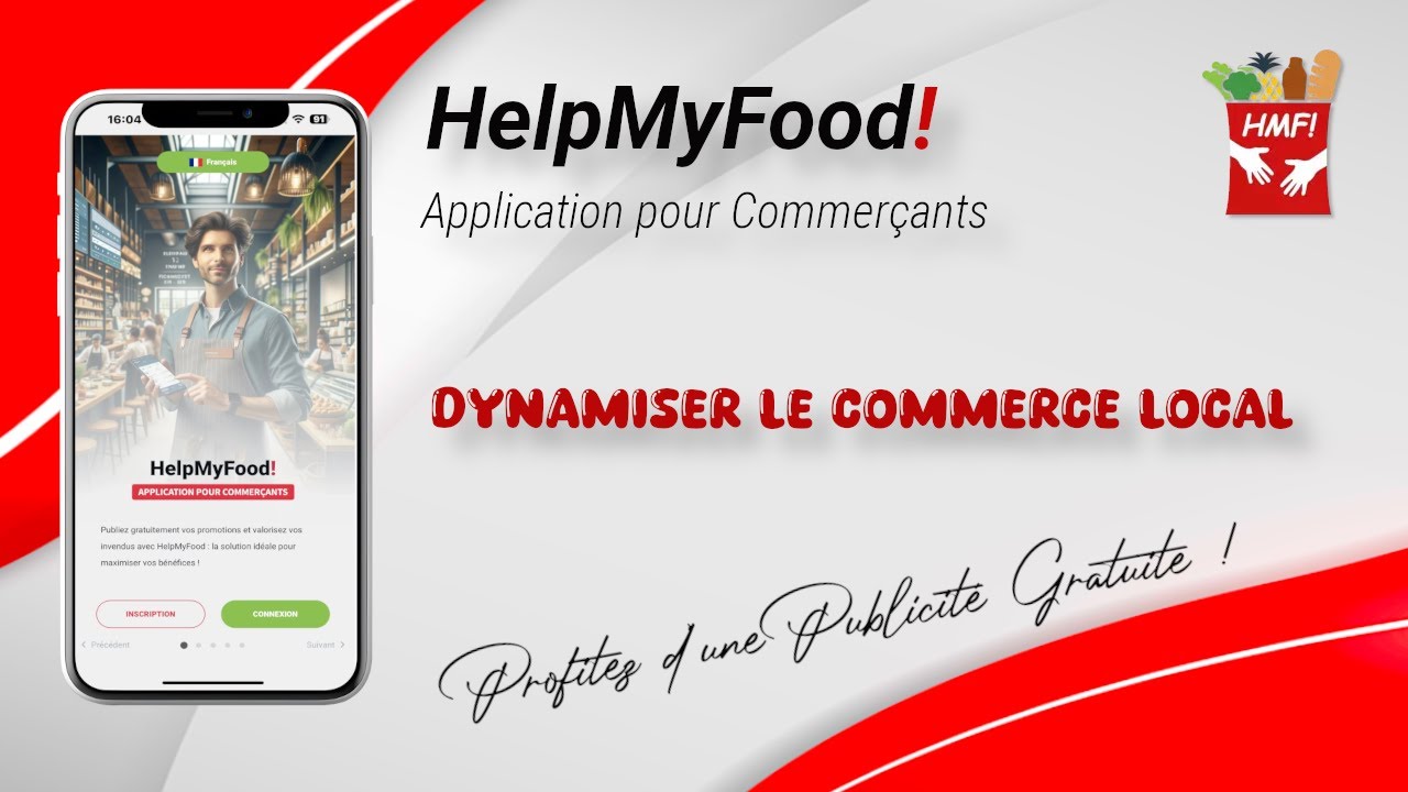 HelpMyFood pour dynamiser votre commerce #commercedeproximite #commercelocal #commerçants