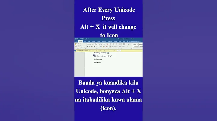 Top 6 Mail and Envelope Unicode Symbols