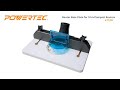 Installing the powertec 71392 trim router table  woodworking tools and accessories