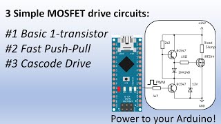 3 Simple MOSFET Drive Circuits
