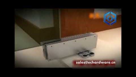 Floor spring hinge installing video