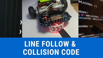 Asuro Line Following Program With Collision Detection