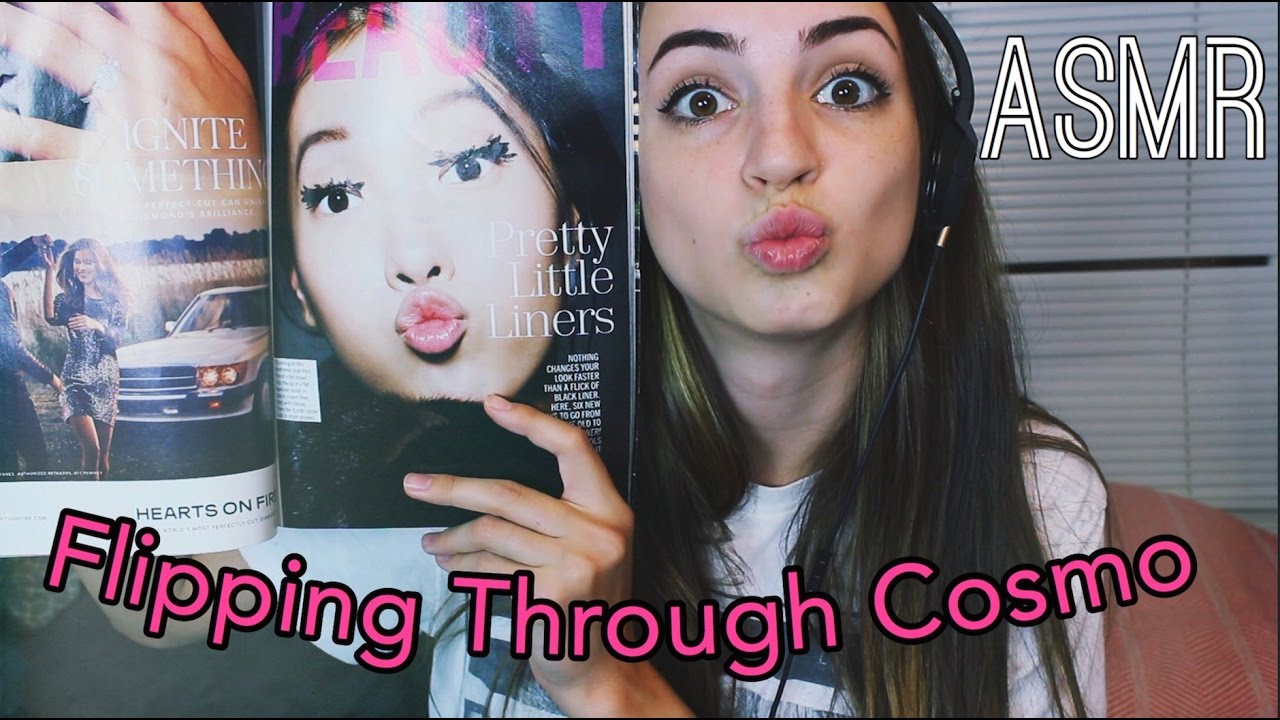 Finger Licking & Page Turning Cosmo (ASMR)