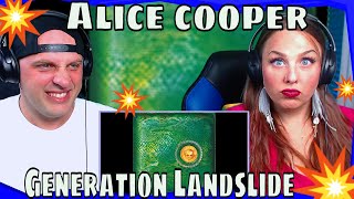 First Time Hearing Generation Landslide By Alice cooper | THE WOLF HUNTERZ REACTIONS