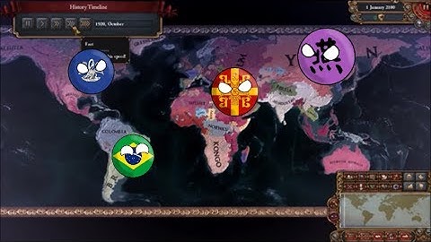 Eu4 Shattered Europa timelapse