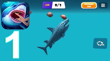 Hunting Shark Simulator 3D Gameplay Walkthrough Part 1 (IOS/Android)