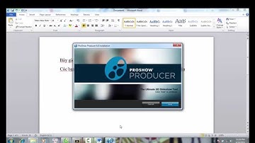 Hướng dẫn cài đặt và Crack Proshow Producer 6.0