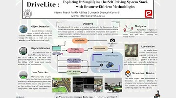 eYSIP 2024 - Exploring and Simplifying the Self-Driving System Stack Using Minimal Hardware