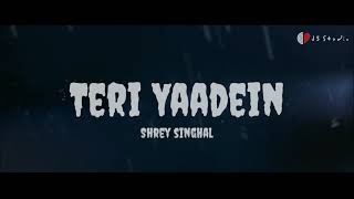 Teri Yaadein | Shrey Singhal | Lyrics