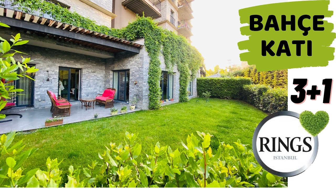 Rings istanbul Satılık Bahçe Katı 218 m2 3+1 Remax Masal Mutlu Ekici