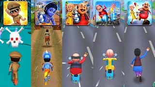 Little Singham Forest Jungle vs Little Krishna Epic Run vs Motu Patlu and Ghasitaram - Game screenshot 3
