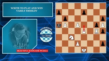 Chess Endgame Study by Vasily Smislov | The Beauty of Ches