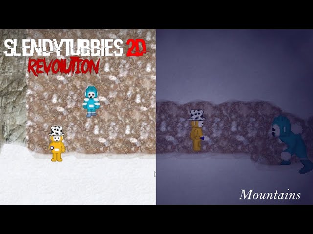 Slendytubbies 2d character and s2d multiplayer character