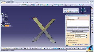 CATIA GENERATIVE SHAPE DESIGN - Trim