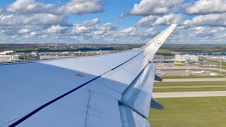 Lufthansa Airbus A320 Onboard Takeoff | Munich Airport MUC