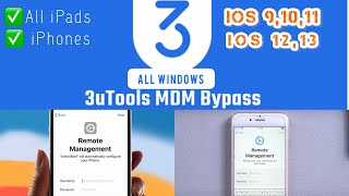 3utools MDM bypass (Remote management unlock)