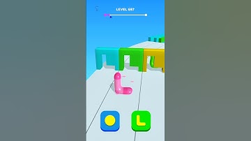 Blob Shifter 3D Level 697 | Brixuplayz #shorts #youtubeshorts #gaming