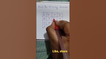 Can you find the missing number?/Infosys number puzzle/#numberpuzzle #numberpuzzles