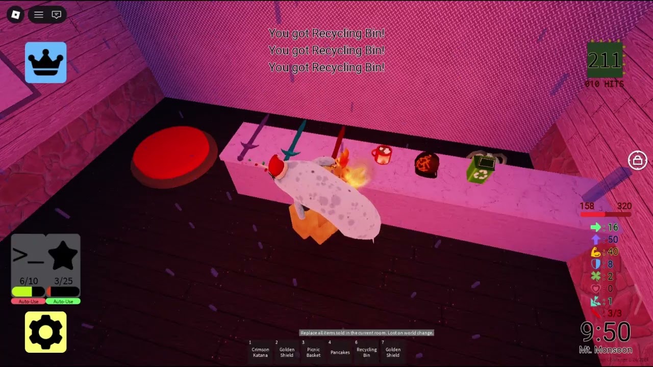 crown challenge 2/26/2026 part 2 randomly generated droids